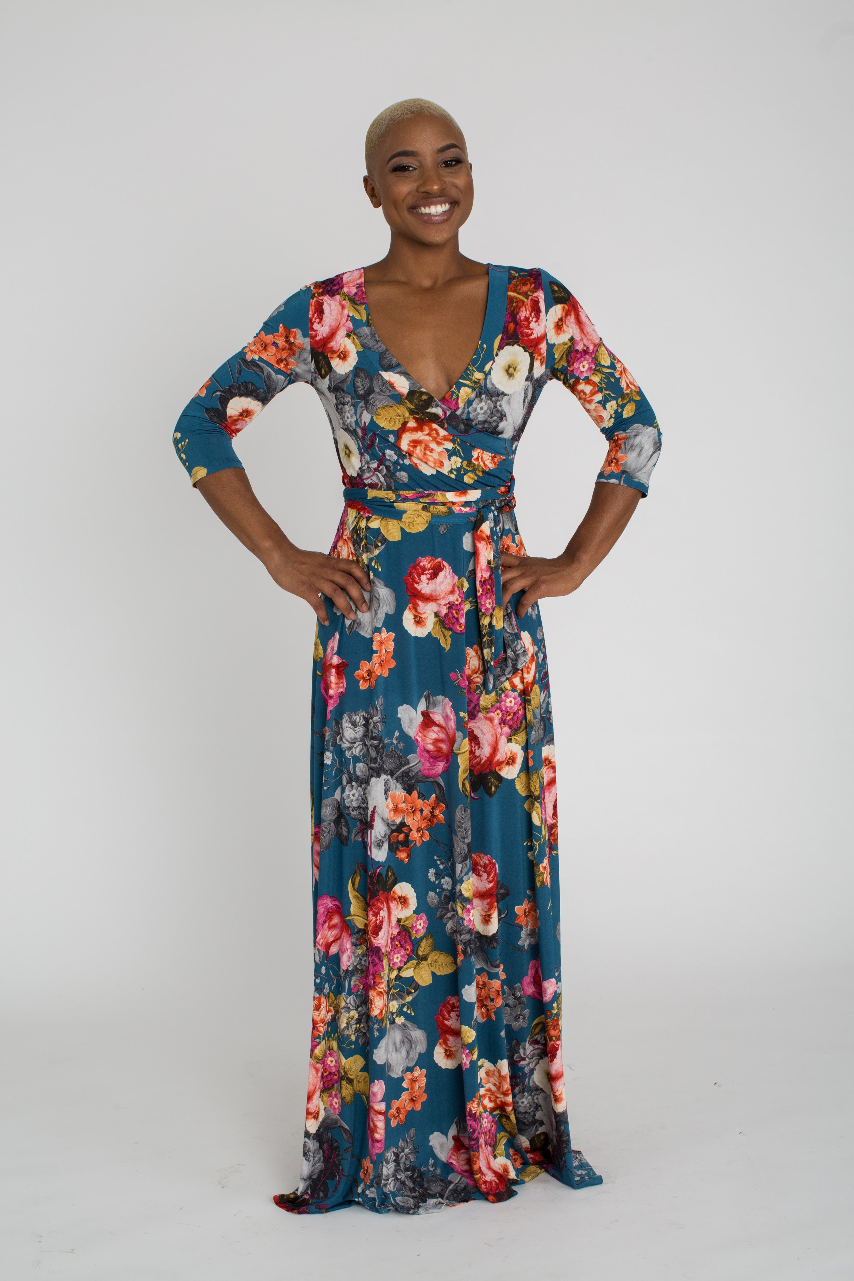 Blossom Wrap Dress