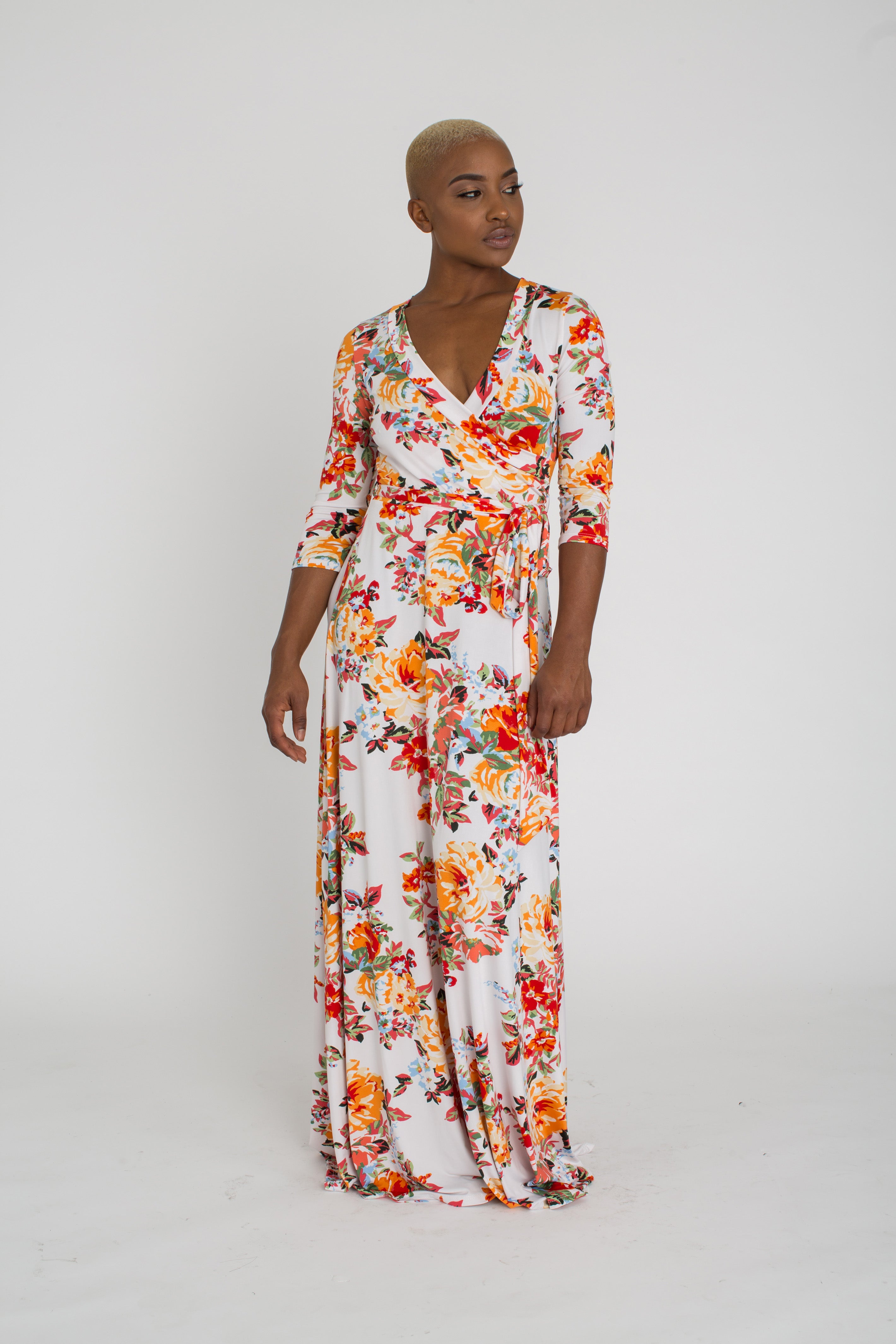 Secret Gardens Wrap Dress