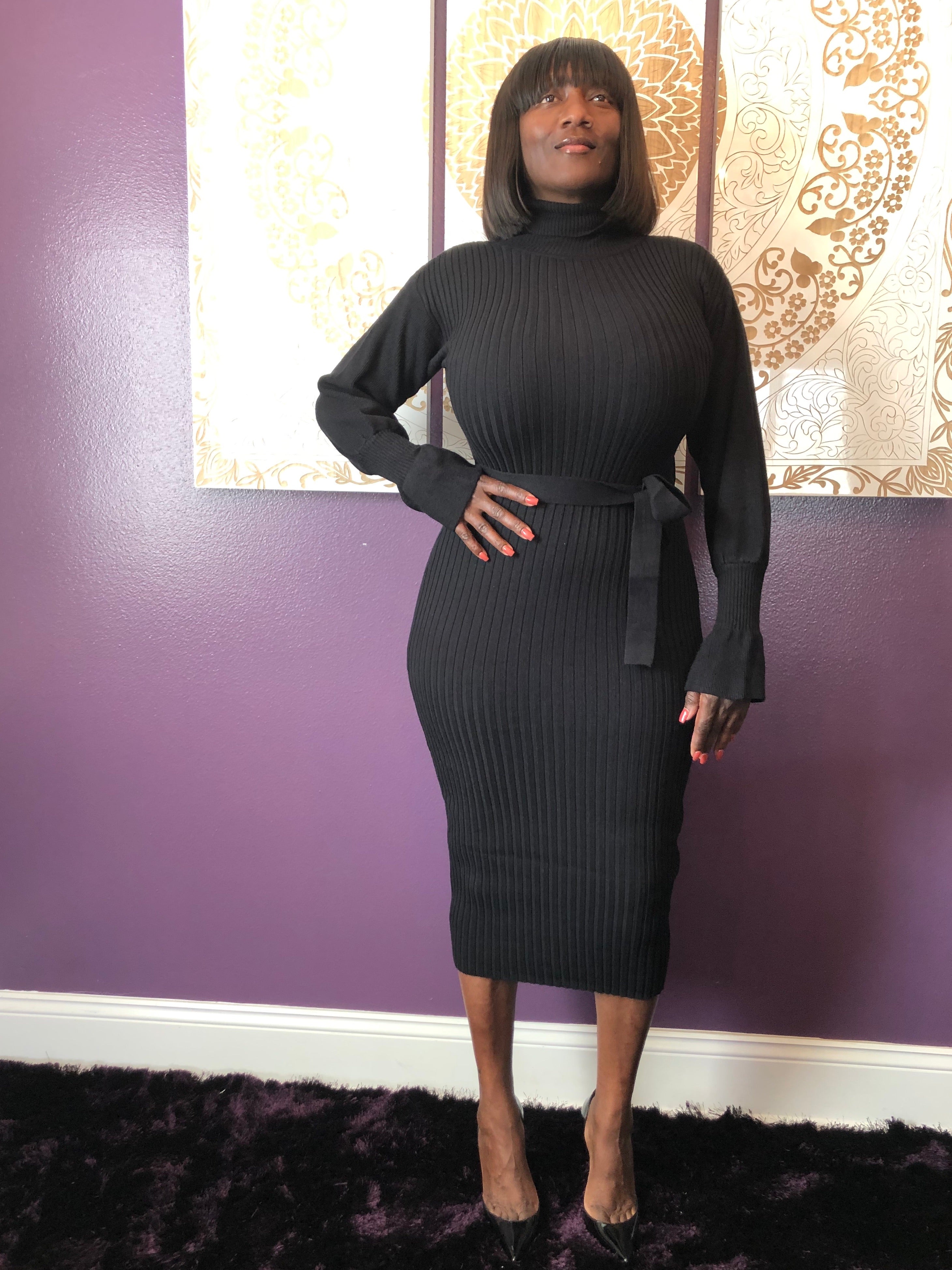 Lady Like Black Dress