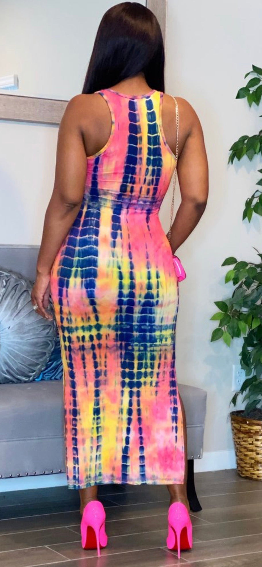 Sassy Classy Tie Dye Dress (2 Colors)