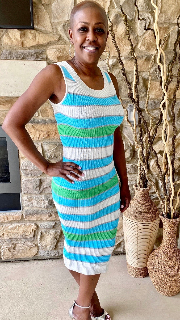 “I’m Cute” knit sundress