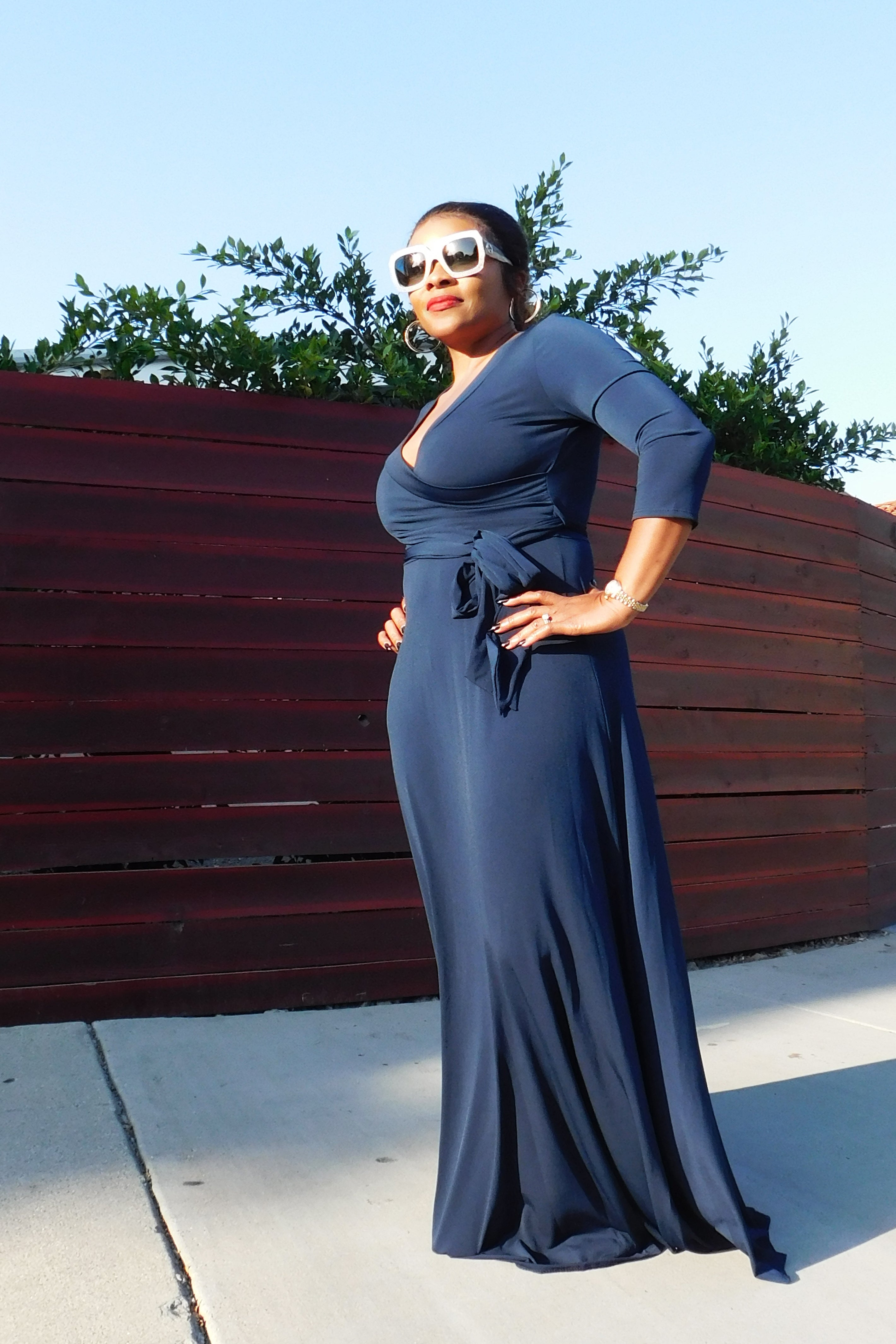 Always Beautiful Wrap Dress (3 Colors) MaxiRay Boutique Always Beautiful Wrap Dress (3 Colors) MaxiRay Boutique
