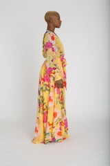 June Bloom Wrap Dress