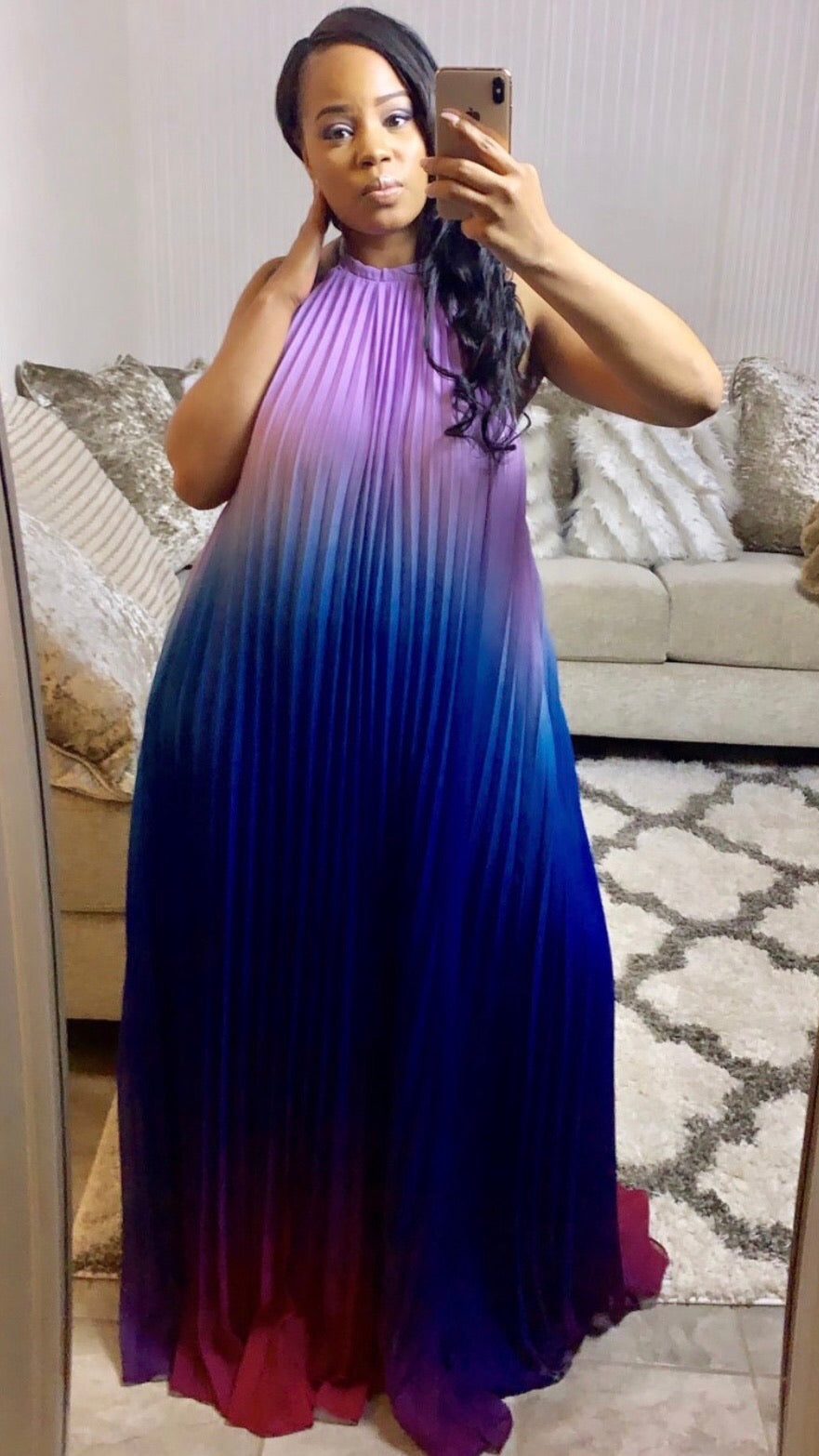 Beautiful Ombr Maxi Dress (2 Colors) MaxiRay Boutique Beautiful Ombr Maxi Dress (2 Colors) MaxiRay Boutique